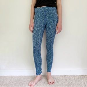 Athleta Girl Blue Multi-Colored Leggings